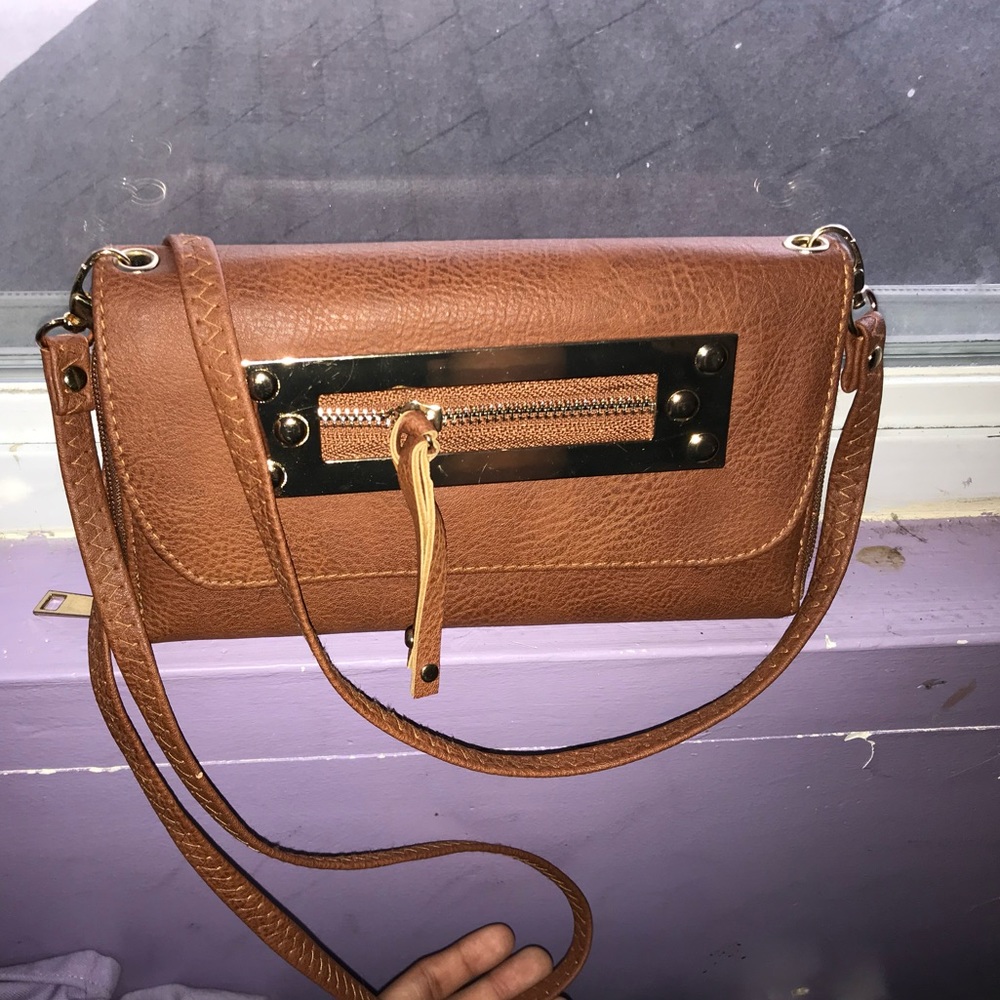Small cute brown purse .